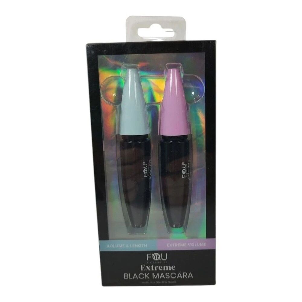 BFY Cosmetics Extreme Black Mascara Volume Length Cruelty & Paraben Free